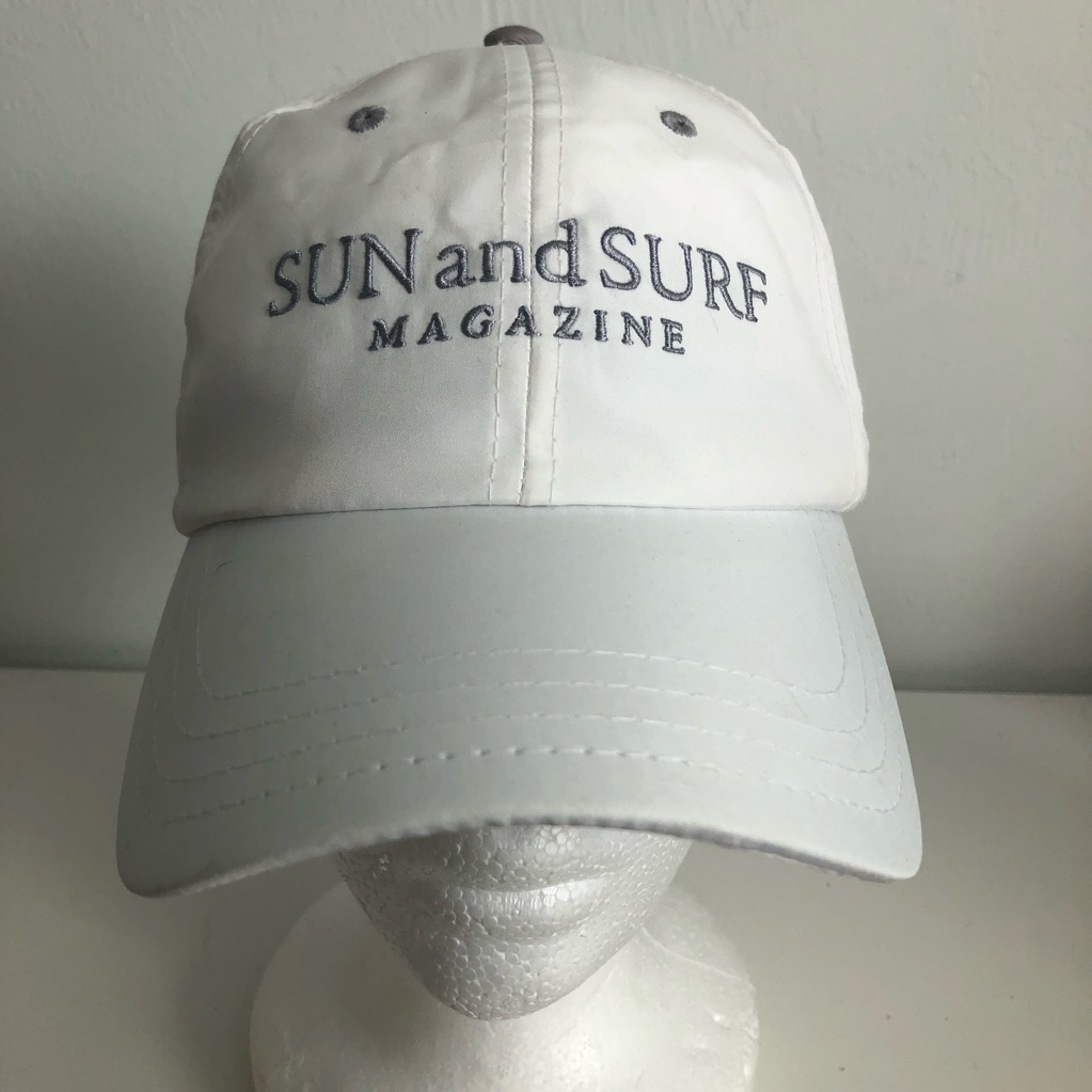 Sun And Surf Magazine White Nylon Hat